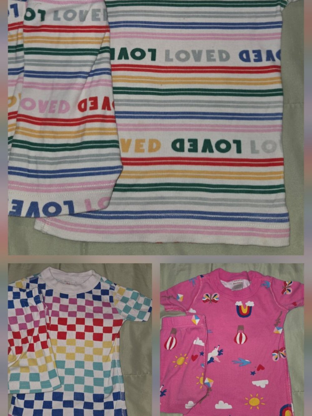 Hanna Andersson Pajamas - Set of 3 - 2/2T